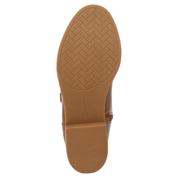 Giani Bernini Women's Sandraa Buckled Riding Boots – Cinnamon, Size 8M - Picture 4 of 5